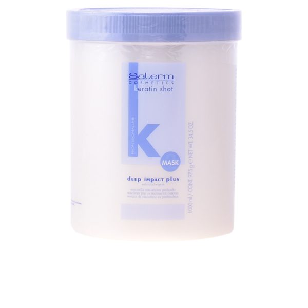 Salerm Cosmetics Keratin Shot Mascarilla Deep Impact Plus 1000ml