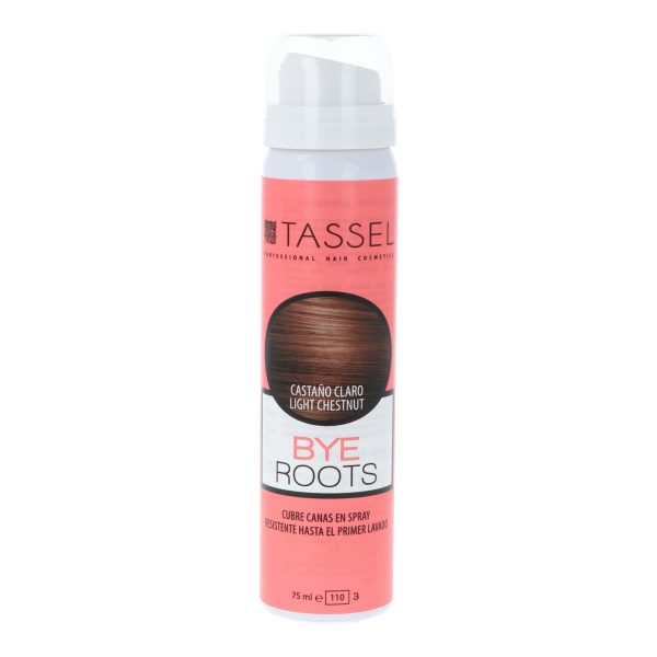 Eurostil Tassel Bye Roots Cubre Canas En Spray Castaño Claro 75ml