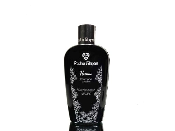 Radhe Champu Henna Negro Colorante