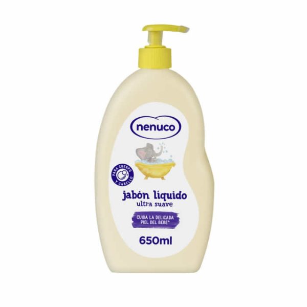 Nenuco Liquid Soap Ultra Soft Hair And Body 650ml