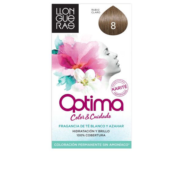 OPTIMA hair colour #8-light blond 1 u