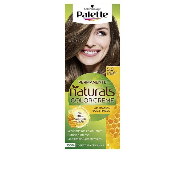 Corante NATURAL PALETTE #5.0-marrom claro 1u