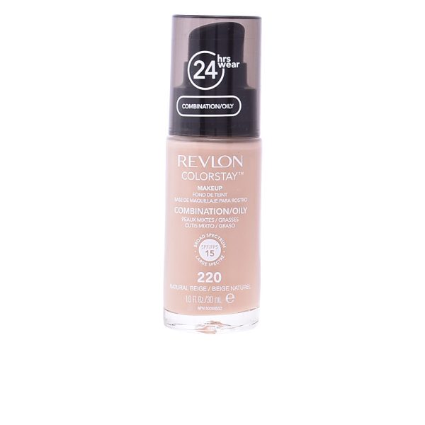 COLORSTAY foundation combination/oily skin #220-naturl beige 30 ml