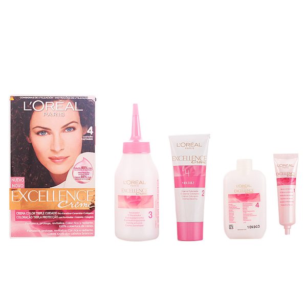 EXCELLENCE Corante creme #4-marrom 192 ml