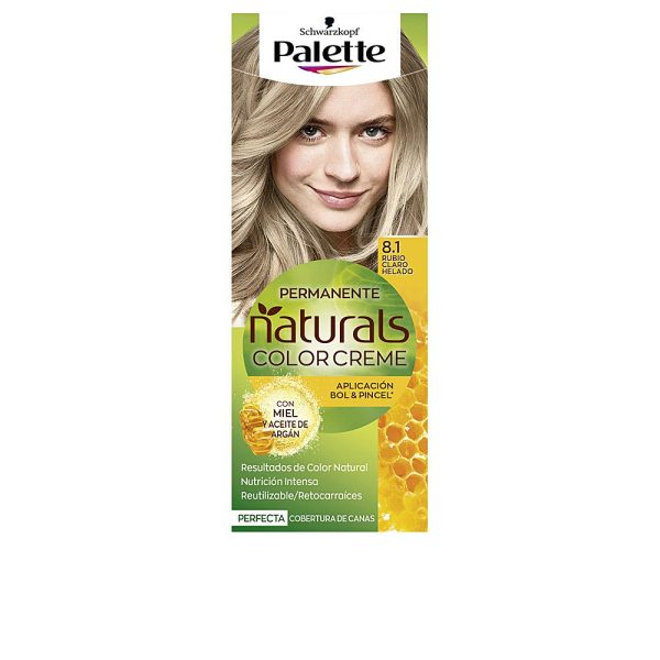 NATURAL PALETTE corante #8.1-loiro claro gelo 1u