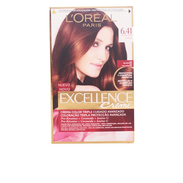 EXCELLENCE Corante creme #6.41-avelã 192 ml