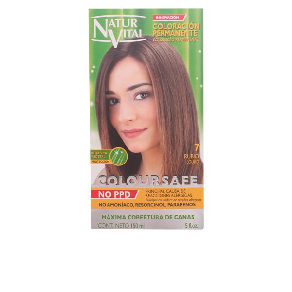 Coloração de cabelo permanente COLOURSAFE nº 7-loiro