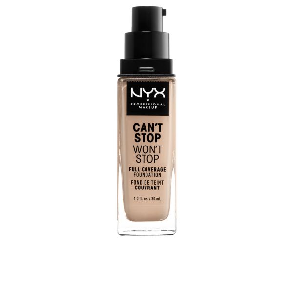 CAN'T STOP WON'T STOP full coverage foundation #alabaster