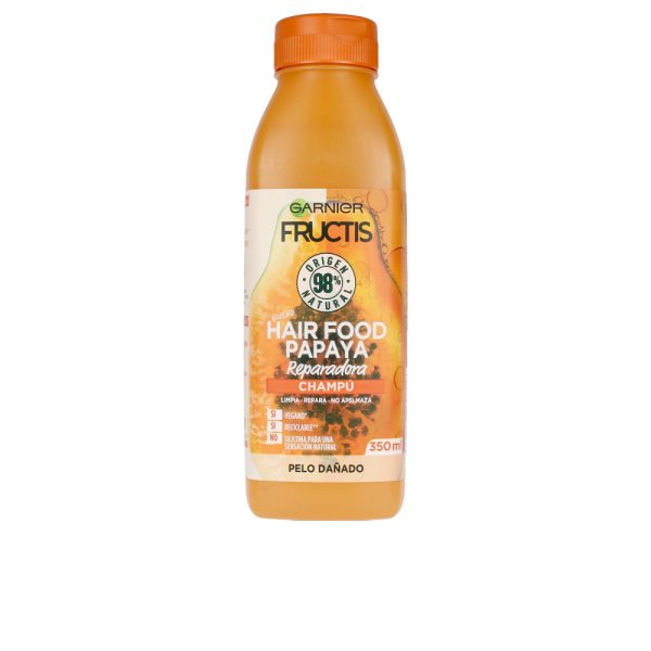 FRUCTIS HAIR FOOD papaya shampoo reparador 350 ml