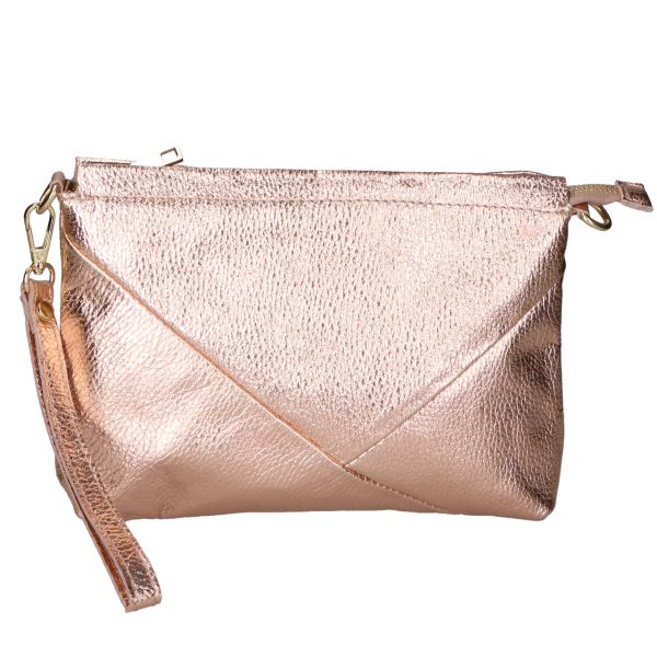 Viola Castellani Clutch 05927-DL6_ORO_ROSA