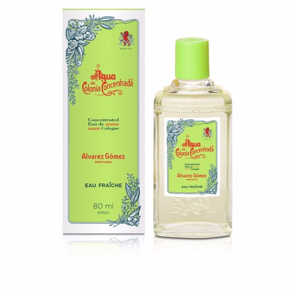 AGUA DE COLONIA CONCENTRADA eau fraîche eau de cologne vaporizador 80 ml