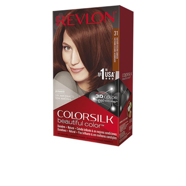 COLORSILK tinte #31-castaño oscuro cobrizo 1 u