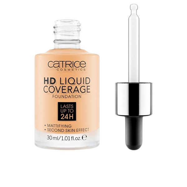 HD LIQUID COVERAGE FOUNDATION dura até 24h #036 - avelã 30 ml