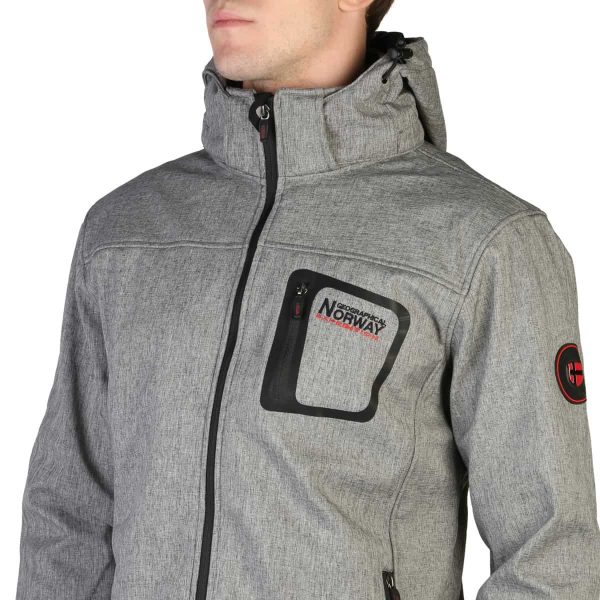 Geographical Norway Casacos Texshell_man_dkgrey - Image 3