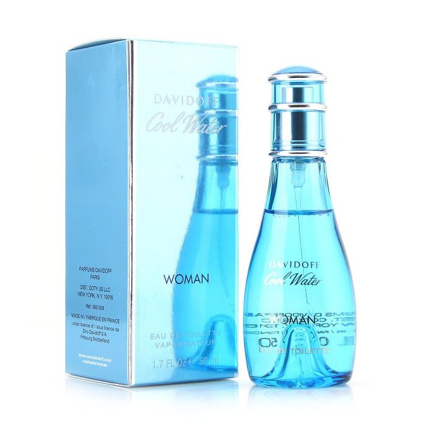 DAVIDOFF COOL WATER EAU DE TOILETTE WOMAN 50ML VAPORIZADOR