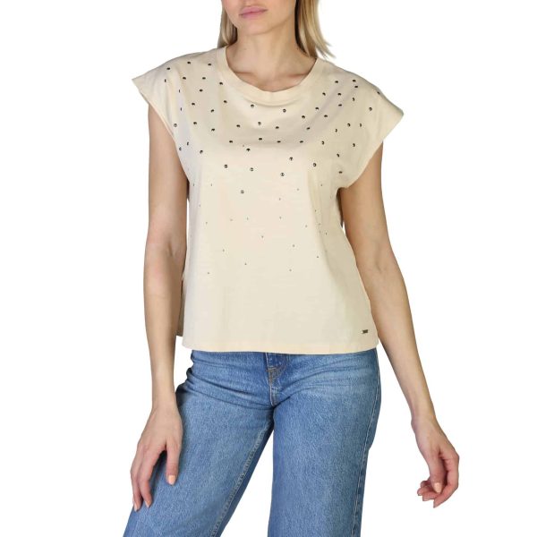 Pepe Jeans Camiseta CLARISSE_PL505168_WHITE