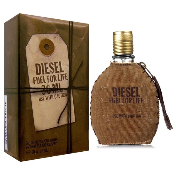 DIESEL FUEL FOR LIFE EAU DE TOILETTE POUR HOMME 30ML VAPORIZADOR