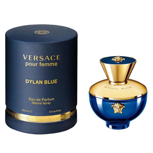 VERSACE POUR FEMME DYLAN BLUE EAU DE PARFUM 100ML VAPORIZADOR