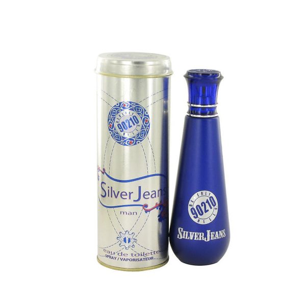 90210 BEVERLY HILLS SILVER JEANS EAU DE TOILETTE 100ML VAPORIZADOR