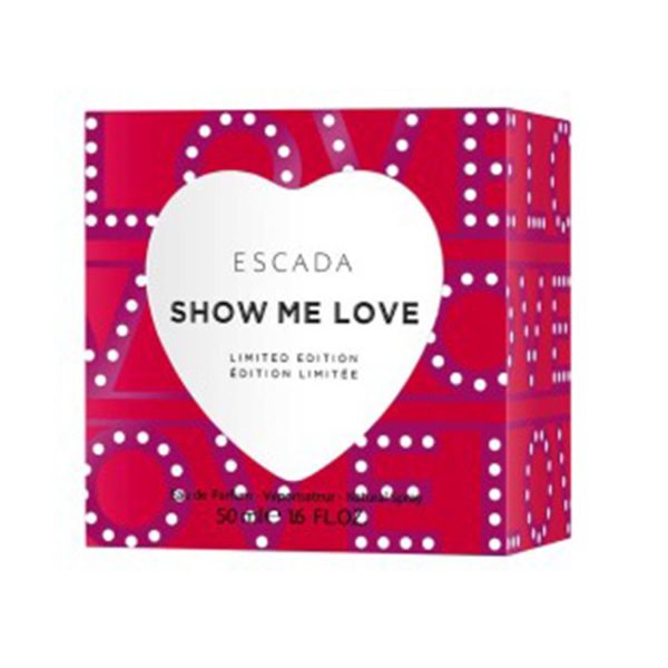 ESCADA SHOW ME LOVE EAU DE PARFUM EDICION LIMITADA 50ML VAPORIZADOR