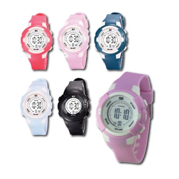 RELOJ G&B LCD CADETE C/ESTUCHE - RESISTENTE 30M