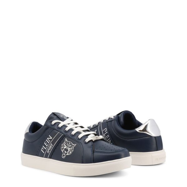 Plein Sport Tênis SIPS930-85_NAVY-WHITE - Image 2