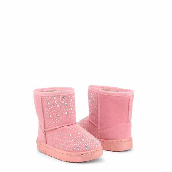 Shone Botas de cano baixo 198_PINK - Image 3