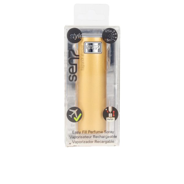 STYLE refillable perfume atomizer #gold 120 sprays 7,5 ml