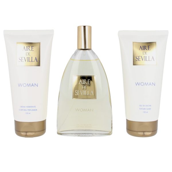 AIRE DE SEVILLA WOMAN coffret 3 pz