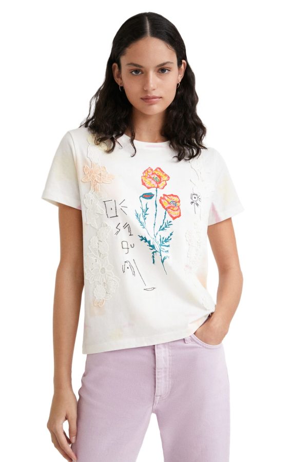 Desigual T-Shirt Mulher - 254332 - Image 2