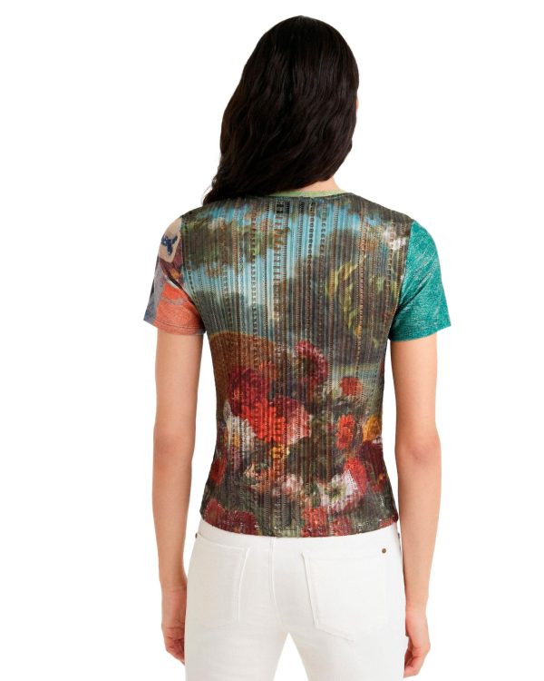 Desigual T-Shirt Mulher - 254459 - Image 3