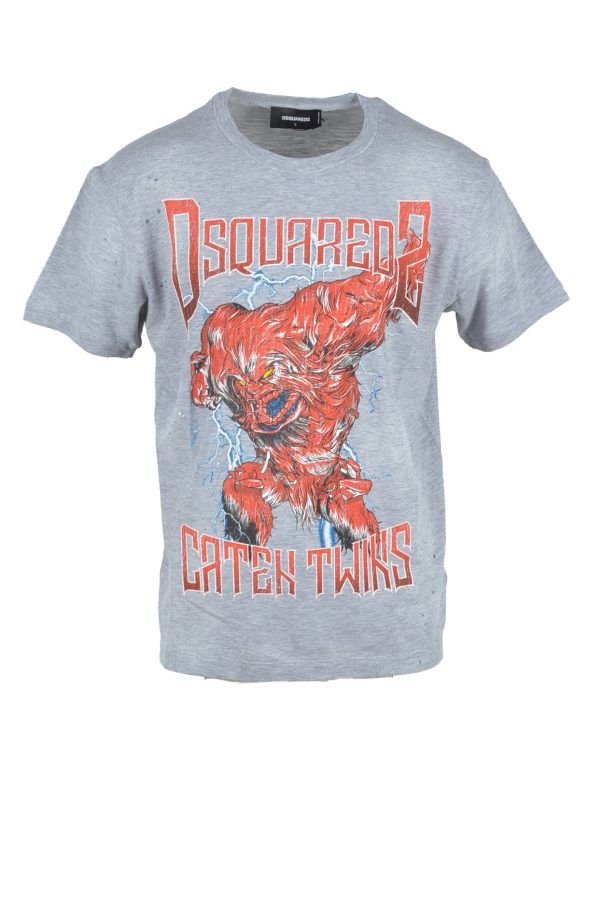 Dsquared T-Shirt Homem - 261654 - Image 2