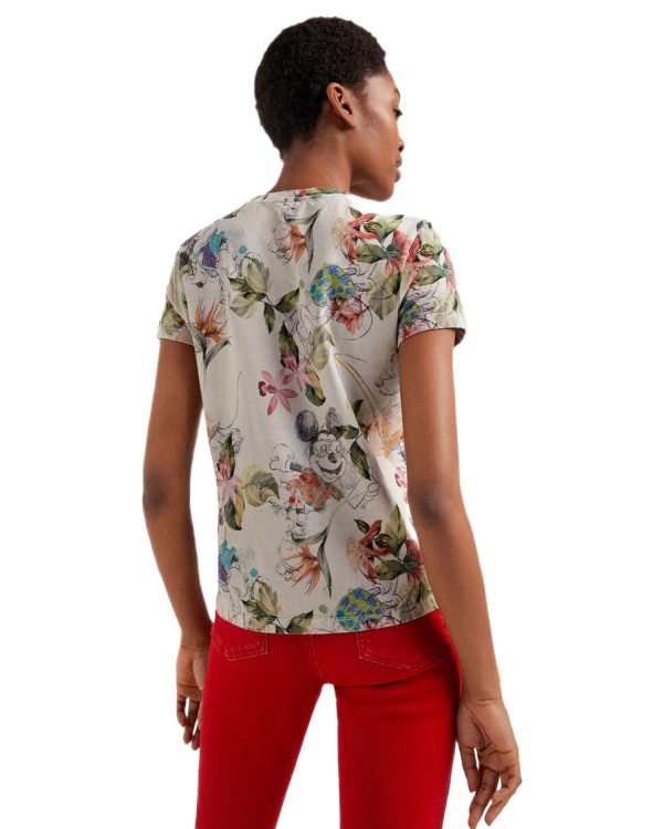 Desigual T-Shirt Mulher - 263138 - Image 2