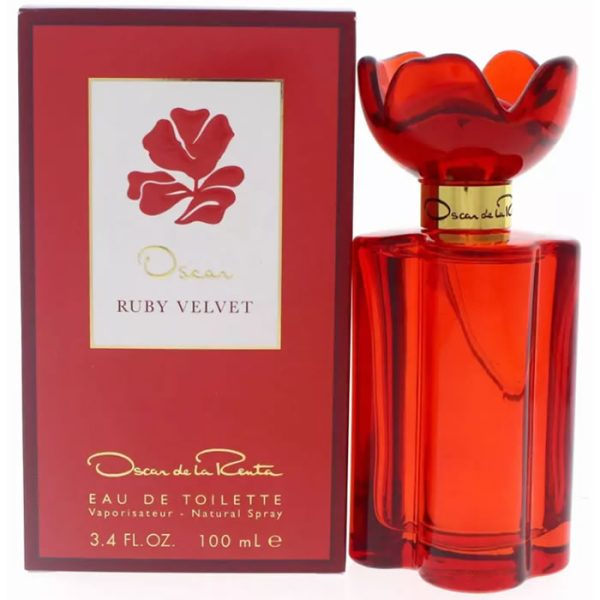 Oscar De La Renta Ruby Velvet Eau De Toilette Spray 100ml