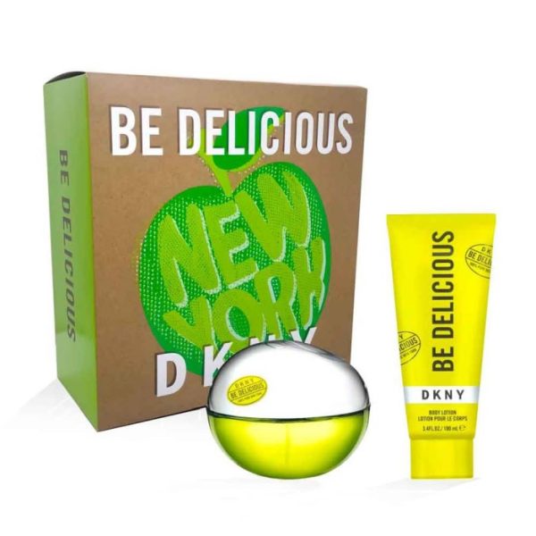 DKNY Be Delicious Eau De Perfume Spray 100ml Set 2 Piezas