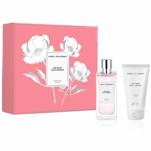 Angel Schlesser Immense Peony Eau De Toilette Spray 100ml Set 2 Piezas