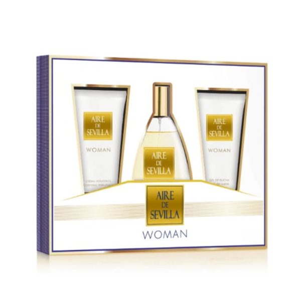 Aire de Sevilla Woman Eau De Toilette Spray 150ml Set 3 Piezas