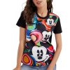 Desigual T-Shirt Mulher - 254390 - Image 2