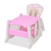 Cadeira de refeição conversível 3 em 1 com mesa rosa - 13326 - Image 3