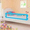 Barra de segurança p/ cama infantil 180x42cm poliéster azul - 29399