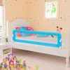 Toddler Barra de segurança para cama 150 x 42 cm azul - 29380