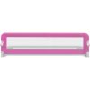 Barra de segurança para cama de criança 2 pcs 150x42 cm rosa - 219647 - Image 3