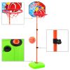 Conjunto de tabela e bola de basquetebol infantil - 202973