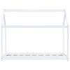 Estrutura de cama para crianças 80x160 cm pinho maciço branco - 217009 - Image 3