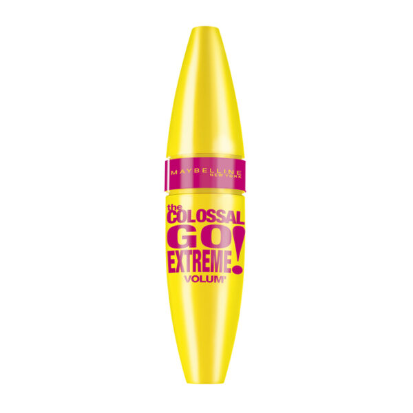 Maybelline The Colossal Go Extreme Black Máscara De Pestañas Negra Volumen- 9,5ml