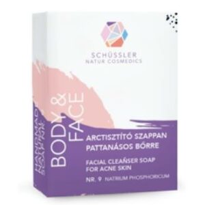 SCHUSSLER NATUR Nº9 sabonete limpeza anti-acne 90gr.