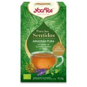 YOGI TEA HARMONIA PURA para os sentidos 20inf.
