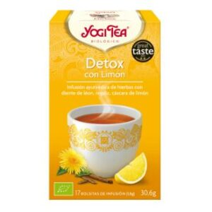 YOGI TEA DETOX com LIMÃO 17infusões