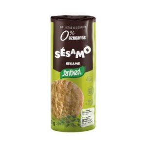 BOLACHAS DIGESTIVE SÉSAMO 0% açucares 190gr.