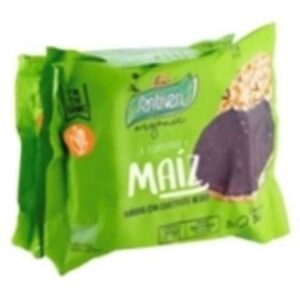 TORTITAS DE MILHO com chocolate preto 99gr.